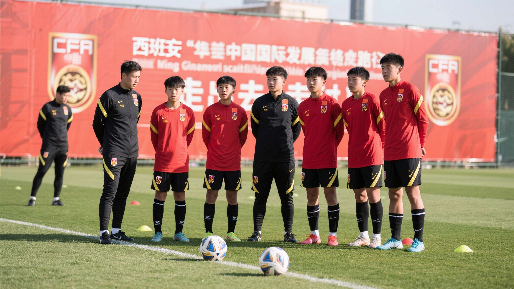 据悉，8名入选球员将赴西班牙参与为期数周的专项集训，训练内容由西甲官方教练团队设